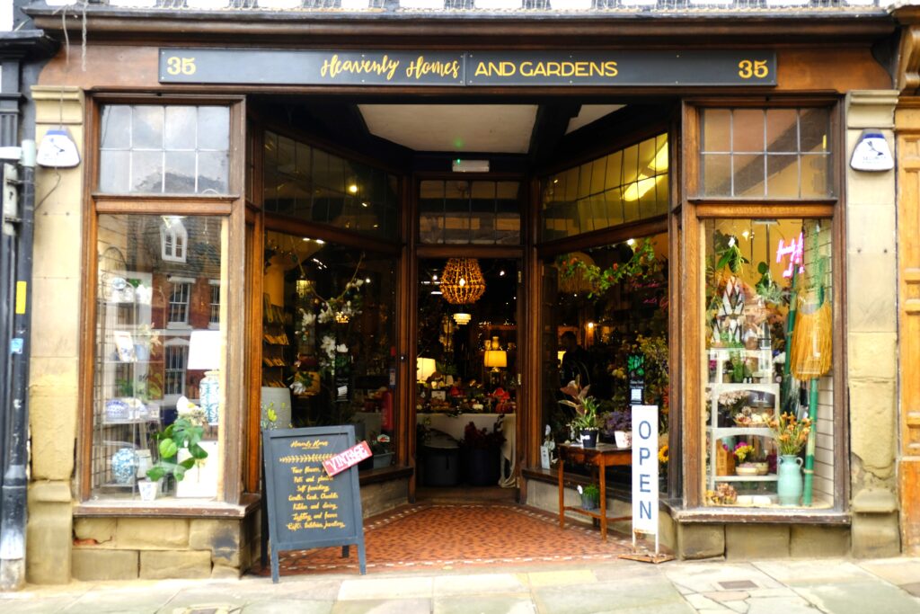 Heavenly Homes & Gardens Shop Front