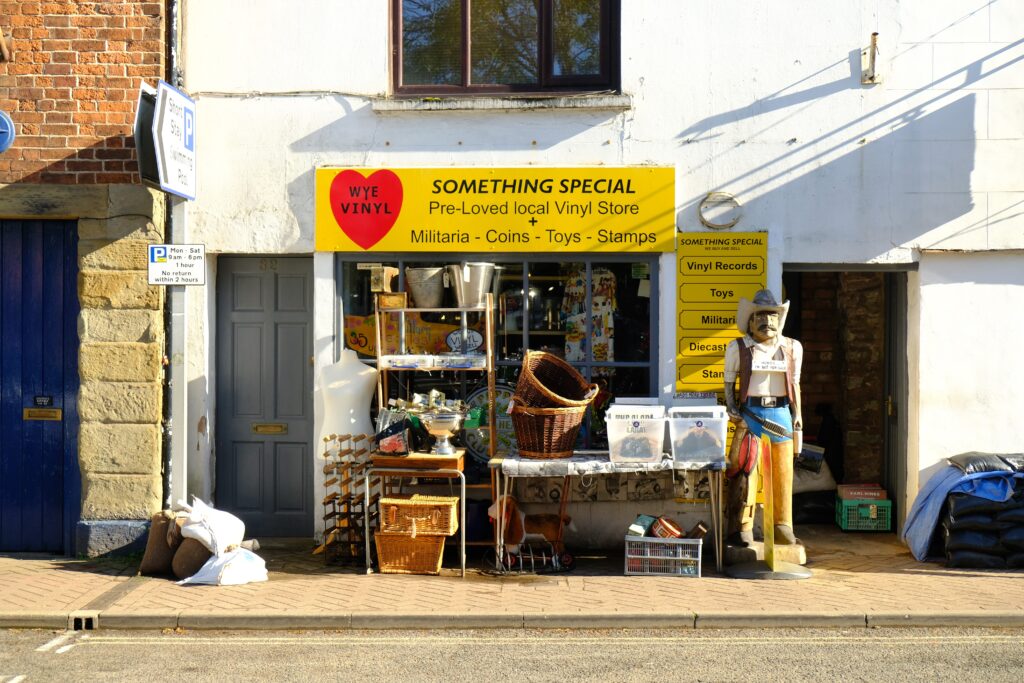 Wye Vinyl - Something Special - Shop Front