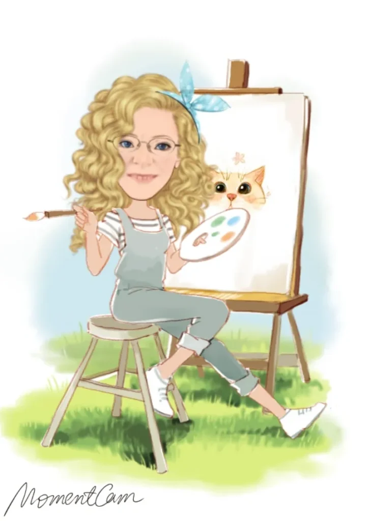 Cartoon image of Mary Deaville